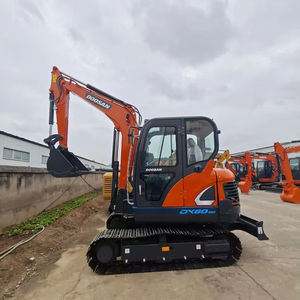 ราคาดีที่สุด พร้อมชั่วโมงการใช้งานต่ำ รถขุดขนาดเล็กมือสอง Doosan DX60 น้ำหนัก 6 ตัน รถขุด Doosan DX60 มือสอง มีสินค้าในสต็อก จัดส่งรวดเร็ว - Product Image 1