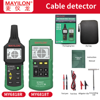 Localizador de Cables Subterráneos MAYILON MY6820, Detector de Cables, Transmisor y Receptor para Detección de Cables Enterrados, Fusibles y Cajas de Conexiones
