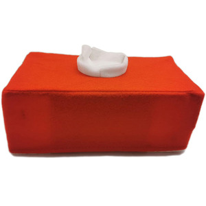 8031 <span class=keywords><strong>2025</strong></span> Thiết Kế Mới Hình Chữ Nhật Mô Hộp Bìa Giấy Khăn Ăn Chủ Cho Phòng Khách Nhà Xmas Trang Trí Nội Thất Màu Đỏ Giáng Sinh Mô Hộp - Product Image 4