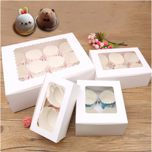Cajas para Cupcakes de 6 Cavidades Hechas en Yiwu, China, con Ventana, Materiales Reciclados, Papel de Grado Alimenticio con Relieve, Color Personalizado, Logotipo y Empaque - Product Image 5