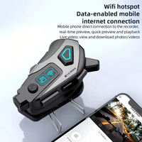 Nouvelle caméra de moto K10 Max 4K étanche 6.0 avec enregistrement vidéo, assistant vocal et talkie-walkie intégré pour casque, réduction du bruit