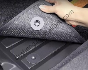 Tapis de sol de voiture robustes pour <span class=keywords><strong>Dacia</strong></span> Logan 2021+ Plus, imperméables, antidérapants, accessoires intérieurs automobiles - Product Image 5