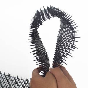 Anti <b>Cat</b> <b>Spike</b> Mat Plastic 2Cm <b>Spikes</b> Rectangle Animal Control Garden Bed Protection - Product Image 2