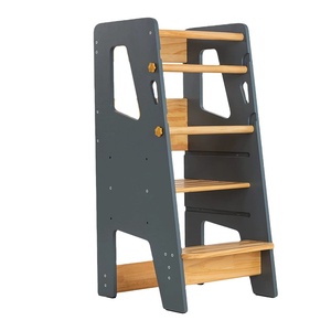 Tour d'apprentissage Montessori pour enfants, marchepied en bois, chaise de cuisine pour enfant - Product Image 1