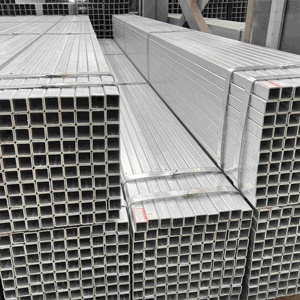 <span class=keywords><strong>Perfil</strong></span> Metálico de Acero Galvanizado Soldado, Sección Rectangular de Acero Galvanizado, Tubo de Hierro de 20 * 20 mm, 60 * 40 mm - Product Image 4