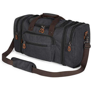 Hunthouse — sac à dos en toile pour voyage, sac polochon surdimensionné pour le week-end - Product Image 4