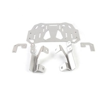 Support de fixation universel en acier inoxydable pour porte-bagages de moto, support de boîte latérale étanche pour modification de moto