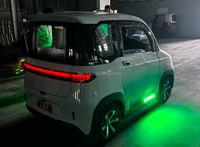 EEC L6e Petite voiture électrique chinoise Cyclomoteur électrique basse vitesse 45 km/h véhicules avec deux sièges avant fabriqués en Chine pour adultes