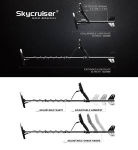 Détecteur de métaux étanche IP68 S9 avec batterie rechargeable, longue portée et professionnel pour les chasseurs de trésors sous-marins sérieux - Product Image 4