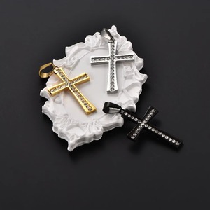 Joyería Religiosa con Colgante <span class=keywords><strong>de</strong></span> Cruz <span class=keywords><strong>de</strong></span> Jesús en Acero Inoxidable para Hombres y Mujeres Católicos - Product Image 5