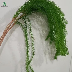 Plantes artificielles en feuilles de <span class=keywords><strong>romarin</strong></span>, longues tiges, branche de <span class=keywords><strong>plante</strong></span> en plastique, fleurs vertes pour la décoration de mariage, de la Saint-Valentin et autres occasions. - Product Image 6