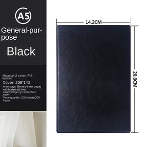 Großhandel Luxus A5 Notizbuch <span class=keywords><strong>Journal</strong></span> Notizheft Maßgefertigtes Business-Notizbuch Softcover PU-Leder 100 Blatt Thermobindung Fadenheftung Geschenk - Product Image 5