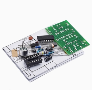 Lámparas LED de ahorro de energía <span class=keywords><strong>Kit</strong></span> de interruptor de Control DE LUZ DE SONIDO DIY incandescente CD4011 Experimento Piezas sueltas Kits de módulos electrónicos - Product Image 2