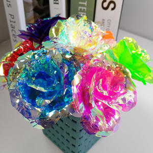 Venta Directa de Fábrica: Bolígrafo Metálico de 0.5mm, Cristal Rosa Iridiscente, Ideal para Regalo, Decoración del Día de la Vida - Product Image 5