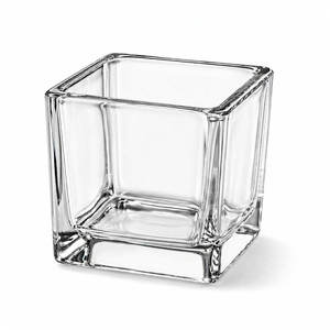 10 oz <strong>Square</strong> <strong>Candle</strong> Jars with Bamboo Lids Thickened High Transparency Glass, <strong>Candle</strong> Making Containers for Private Label - Product Image 3