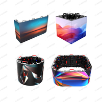 Pantalla LED Curva RAYBO HD P2.6 para Alquiler en Interiores, Ideal para Escenarios Portátiles en Hoteles y Salas de Reuniones en Polonia