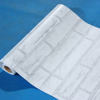 Papier peint auto-adhésif, panneaux de papier peint en vinyle, papier peint à coller et décoller de couleur unie, autocollants pour carrelage, décoration murale pour chambre à coucher