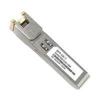 Module SFP Cuivre 1 Gbit/s SFP-T 10/100/1000 Mbps Adaptatif RJ45 Transceiver Fibre Optique Conforme MSA Hot-pluggable 100m Centre de Données
