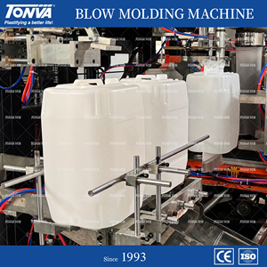 Machine de moulage par soufflage d'extrusion de jerrycan empilable en plastique pour la bouteille de HDPE de 5 litres <span class=keywords><strong>10l</strong></span> - Product Image 4