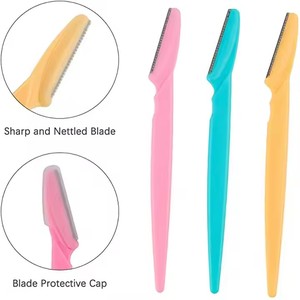 Cuchilla para Recortar Cejas de Colores, Depilador Facial, Moldeador de Cejas para Maquillaje de Mujer - Product Image 6