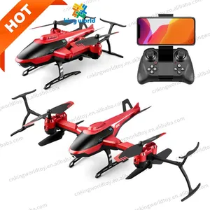 RC Máy bay trực thăng Quadcopter bay không người lái V10 Mini Drone 4K chuyên nghiệp HD máy ảnh Wifi FPV trên không RC máy bay đồ chơi