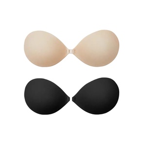 Adesivo in Silicone invisibile appiccicoso senza spalline Push up coppa di nozze reggiseno riutilizzabile coprente capezzolo bastone sul reggiseno per vestito senza schienale - Product Image 1