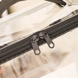 Literie à fermeture éclair en plastique transparent personnalisé oreiller housse <span class=keywords><strong>de</strong></span> couette sac fourre-tout emballage avec corde poignée sac <span class=keywords><strong>de</strong></span> rangement - Product Image 5