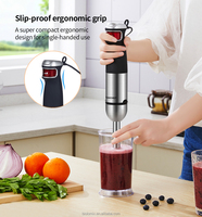 1200W staafmixer 5-in-1 met variabele snelheid, roestvrij staal, 18000 RPM, BPA-vrij, heavy-duty keukenmachine