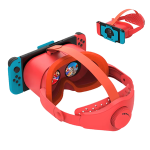 Gafas de Realidad Virtual para <span class=keywords><strong>Nintendo</strong></span> Switch OLED - Pantalla OLED <span class=keywords><strong>3D</strong></span> con Correa Ajustable para la Cabeza, Compatible con el Nuevo Modelo Switch OLED - Product Image 1