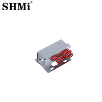 LY03G Serrure Électromagnétique DC 12V/24V à Sécurité Renforcée, Mini Serrure Intelligente pour Armoire et Tiroir, Normalement Ouverte, Électrique, pour Hôtels et Extérieurs