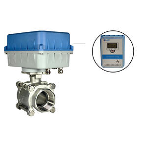 1/2智能灌溉水阀NB-<span class=keywords><strong>IOT</strong></span>电池开-关型电动三通电动球阀304 - Product Image 2