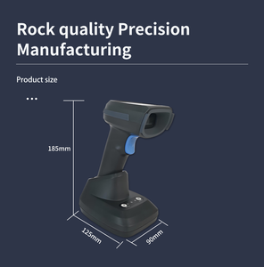 Lecteur de codes-barres 1D 2D sans fil polyvalent <span class=keywords><strong>2</strong></span> en 1 <span class=keywords><strong>2</strong></span>,4 GHz sans fil et USB <span class=keywords><strong>2</strong></span>.0 filaire portable - Product Image 6