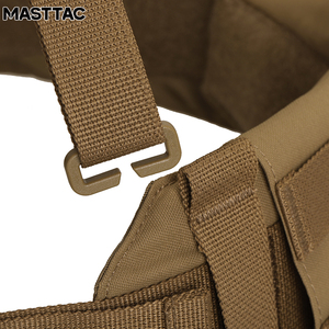 Masttac Tùy Chỉnh 500D Nylon Camo Săn Bắn Ngoài Trời Nhiệm Vụ Chiến Thuật Bánh Đào Tạo Molle Đa Năng Chiến Thuật Độn Vành Đai Ngực Giàn Khoan - Product Image 4