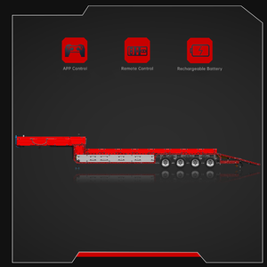 Moule <span class=keywords><strong>King</strong></span> 19015T 3399PCS Ingénierie Série FH16 Pneumatique Remorquage Remorque Briques Modèle Technique Éducatif <span class=keywords><strong>Jouet</strong></span> Festival Cadeau - Product Image 3