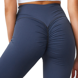 Leggings de entrenamiento de cintura alta con logotipo de etiqueta privada al por mayor - Product Image 2