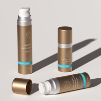 Flacon Airless Beauté Pure Vente en Gros Distributeur de Lotion Visage Peaux Sensibles Emballage Stérile Entièrement en PP Sûr