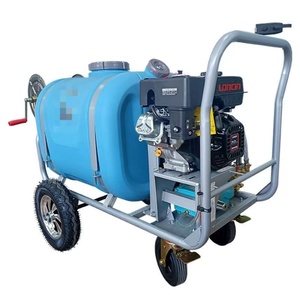 Pulvérisateur motorisé à essence portable de type chariot 160L avec enrouleur de tuyau automatique pour usage agricole et de jardin - Product Image 2