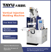 Máquina de Moldeo por Inyección Vertical TAYU TY-850.J para Monturas de Gafas y Patillas, Plástico ABS/PP, 4 Eyectores, 2.2kW de Potencia, Precio Competitivo 1