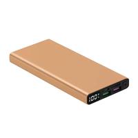 Échantillon gratuit Mini chargeur rapide mince banque d'alimentation 20000mAh banque d'énergie 10000mah avec logo personnalisé