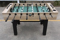 Table de baby-foot d'intérieur avec plateau épais de 55 pouces et pieds croisés pour la maison et la salle de jeux