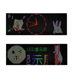 Pantalla de visualización de ventana trasera de coche, Panel Led Flexible, subtítulos móviles Led de coche inteligente, cartelera rodante, pantalla de publicidad de personajes - Product Image 1