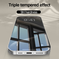 Protecteur d'écran ultra protecteur en verre trempé pour iPhone 17 16 15 14 13 12 11 Pro Max XS Max XR X Anti-Peeping Compatible