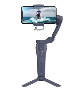 F12 Gimbal <span class=keywords><strong>Stabilizer</strong></span> <span class=keywords><strong>Selfie</strong></span> <span class=keywords><strong>Stick</strong></span> con APP Control Anti-Shake Trípode oculto para teléfono móvil para fotografía en vivo al aire libre Video - Product Image 1