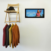 Pantalla LCD de Barra para Publicidad de 700nits, Android, WIFI, 12.1, 28.6, 37.1, 56.6 Pulgadas, Pantalla LCD Extensible