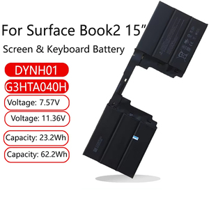 Batterie d'écran de tablette G3HTA040H G3HTA041H 18Wh pour Microsoft Surface Book 2 15" 1813 CE RoHS Vente en gros - Product Image 3
