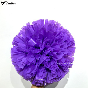 <span class=keywords><strong>Pompones</strong></span> de Animadoras con Mango de Bastón Morado de 4 Pulgadas, Plástico, para Competencia Allstar, <span class=keywords><strong>Precio</strong></span> de Fábrica - Product Image 4
