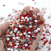XULIN Vente en gros SS6 SS8 SS10 SS12 SS16 SS20 SS30 Strass en verre à dos plat ronds en vrac
