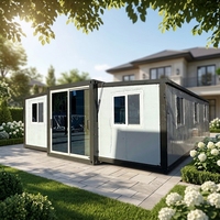 Maisons certifiées préfabriquées modulaires, unités d'habitation complémentaires, conteneurs mobiles écologiques de Chine, portables, à vendre aux États-Unis, villas préfabriquées