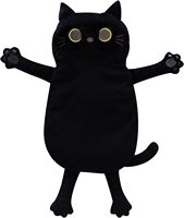 Coussin chauffant micro-ondable en forme d'animal mignon pour soulager les crampes menstruelles, le dos, le cou, les épaules et les genoux