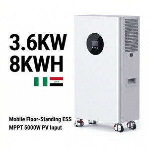 Sistema de Baterías para Almacenamiento de Energía, 115 kWh, LiFePO4, Sistema de Almacenamiento de Energía Doméstico, Sistema de Energía Solar de 8 kW, Sistema Solar Completo de 5 kWh - Product Image 2